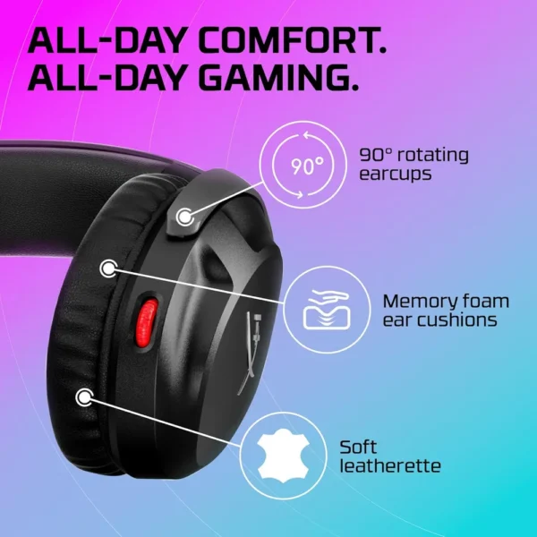 AUDÍFONOS ALÁMBRICOS HYPERX CLOUD STINGER 2 | NEGRO
