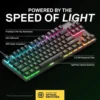 TECLADO ALÁMBRICO MECÁNICO APEX 9 TKL US STEELSERIES | RGB