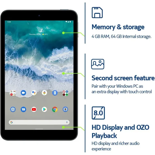 TABLET NOKIA T10 64GB | AZUL OCÉANO