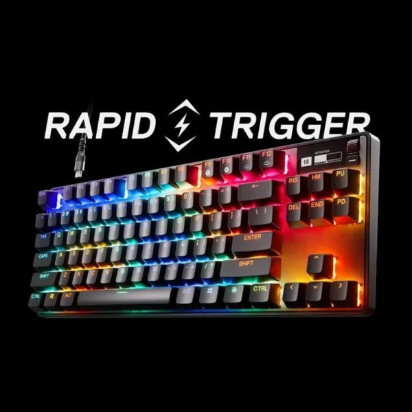 TECLADO ALÁMBRICO MECÁNICO APEX PRO TKL US STEELSERIES | RGB