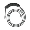CABLE ESPIRAL HYPERX USB-C A USB-A AVIADOR | GRIS