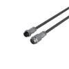 CABLE ESPIRAL HYPERX USB-C A USB-A AVIADOR | GRIS