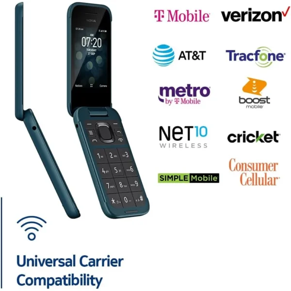 CELULAR NOKIA 2780 FLIP DIGITAL | AZUL