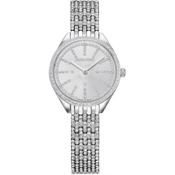 SWAROVSKI RELOJ ATTRACT CRYSTAL PARA MUJER | STAINLESS STEEL FINISH