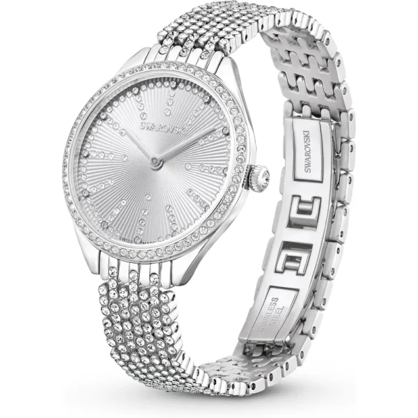 SWAROVSKI RELOJ ATTRACT CRYSTAL PARA MUJER | STAINLESS STEEL FINISH