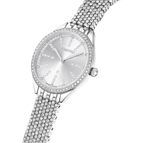 SWAROVSKI RELOJ ATTRACT CRYSTAL PARA MUJER | STAINLESS STEEL FINISH