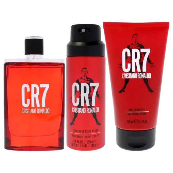 PERFUME CR7 EDT HOMBRE SET 3 PZS