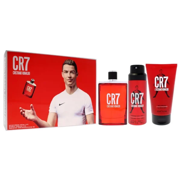 PERFUME CR7 EDT HOMBRE SET 3 PZS