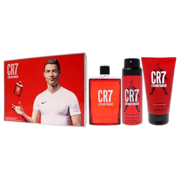 PERFUME CR7 EDT HOMBRE SET 3 PZS