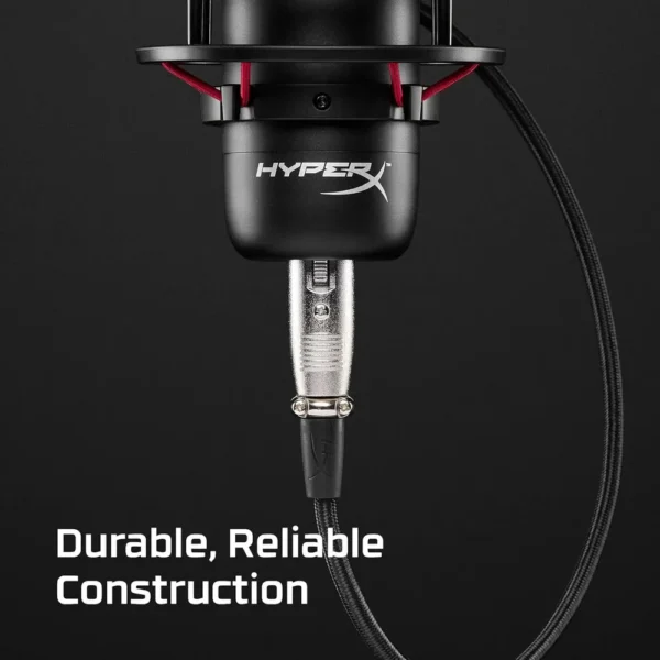 CABLE HYPERX XLR MACHO A HEMBRA 3M | NEGRO