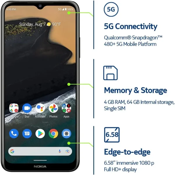 CELULAR NOKIA G400 5G 64GB DIGITAL | GRIS