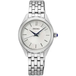 RELOJ SEIKO SUR537 ESSENTIALS MUJER | PLATEADO