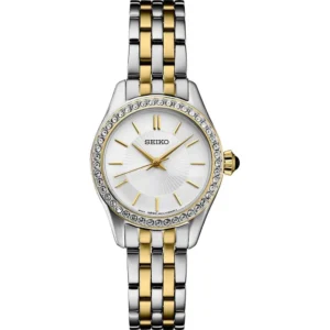 RELOJ SEIKO AUTOMÁTICO DE ACERO INOXIDABLE PARA MUJER | PLATA/ DORADO