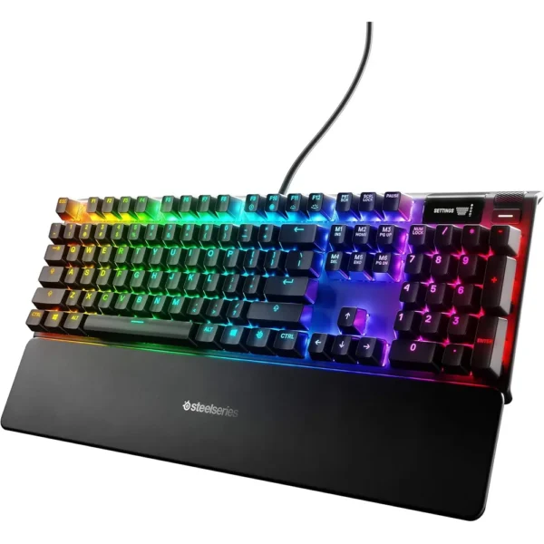 TECLADO ALÁMBRICO MECÁNICO APEX PRO + MOUSE AEROX 5 PACK 2 PZS STEELSERIES