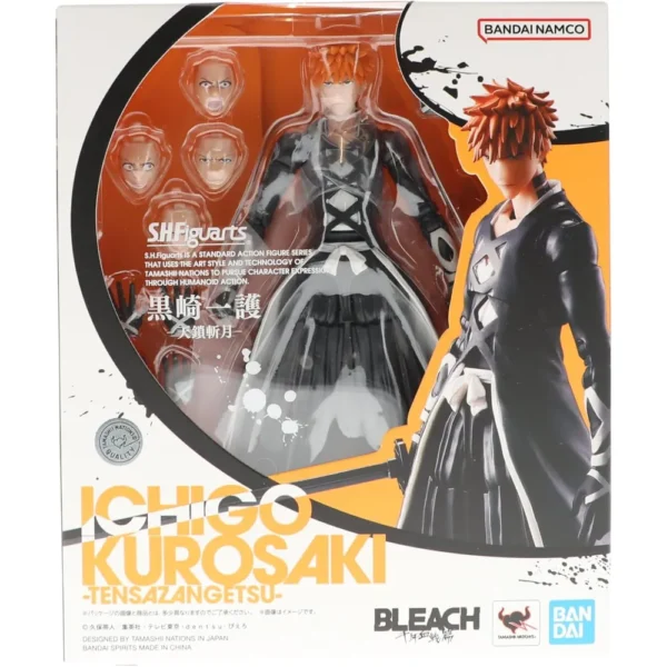 FIGURA ICHIGO KUROSAKI BANKAI TENSA ZANGETSU TAMASHII NATIONS