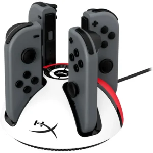 ESTACIÓN DE CARGA HYPERX CHARGEPLAY QUAD JOY-CON | NEGRO