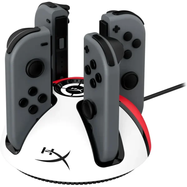 ESTACIÓN DE CARGA HYPERX CHARGEPLAY QUAD JOY-CON | NEGRO