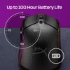 MOUSE INALÁMBRICO HYPERX PULSEFIRE HASTE 2 DUAL 100H | NEGRO