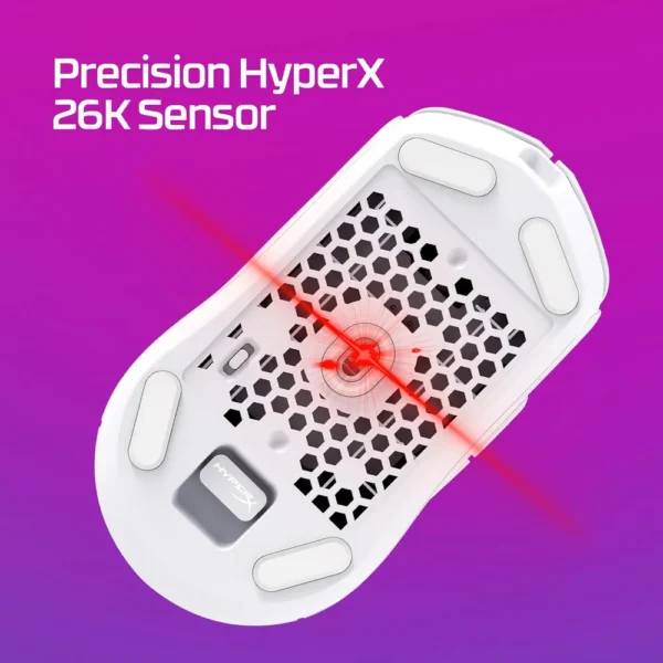 MOUSE INALÁMBRICO HYPERX PULSEFIRE HASTE 2 DUAL 100H | NEGRO