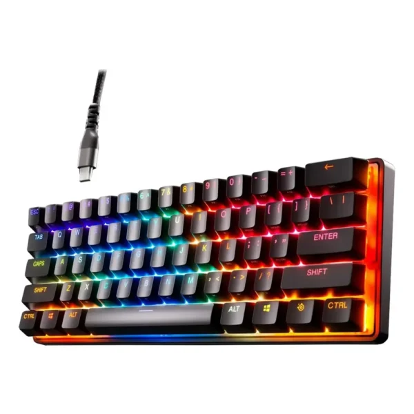 (REACONDICIONADO) TECLADO ALÁMBRICO MECÁNICO APEX 9 MINI STEELSERIES | RGB