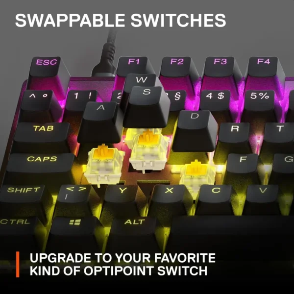 (REACONDICIONADO) TECLADO ALÁMBRICO MECÁNICO APEX 9 MINI STEELSERIES | RGB