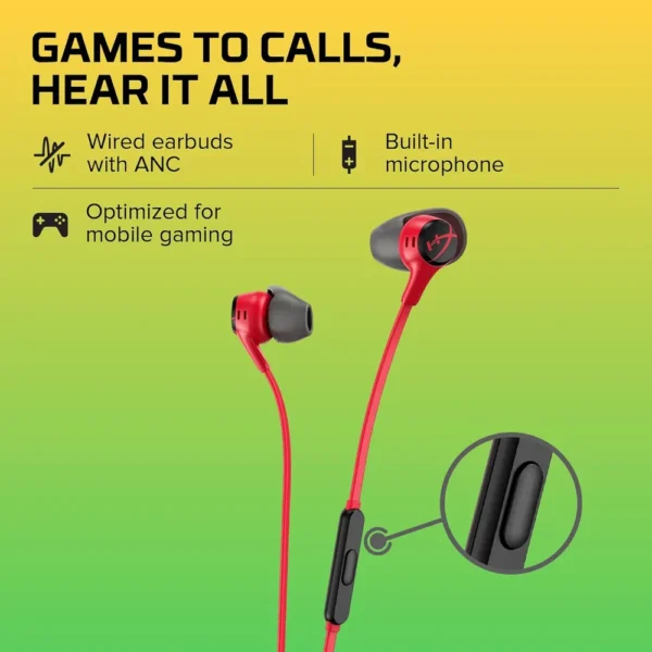 b0c14gfql8_1_webp.webp AUDÍFONOS ALÁMBRICOS HYPERX CLOUD II EARBUDS | ROJO