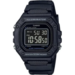 RELOJ CASIO W218H DIGITAL HOMBRE - Negro
