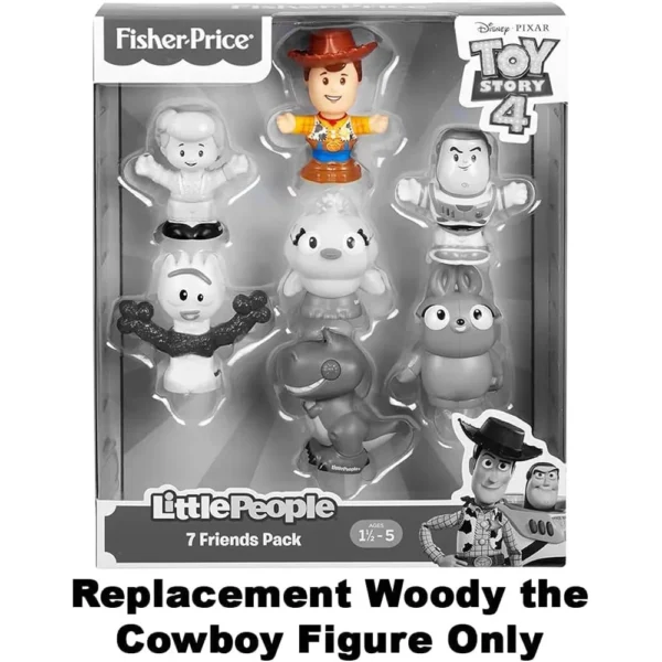WOODY REPUESTO LITTLE PEOPLE TOY STORY 4 FISHER PRICE