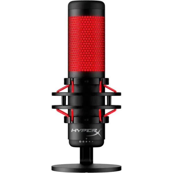 MICRÓFONO HYPERX QUADCAST USB | ROJO