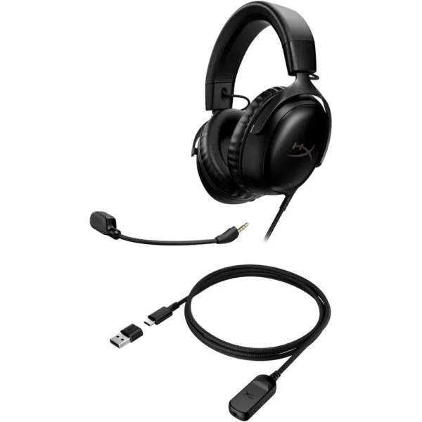 AUDÍFONOS ALÁMBRICOS HYPERX CLOUD III | NEGRO
