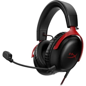 AUDÍFONOS ALÁMBRICOS HYPERX CLOUD III | NEGRO/ROJO
