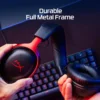 AUDÍFONOS ALÁMBRICOS HYPERX CLOUD III | NEGRO/ROJO