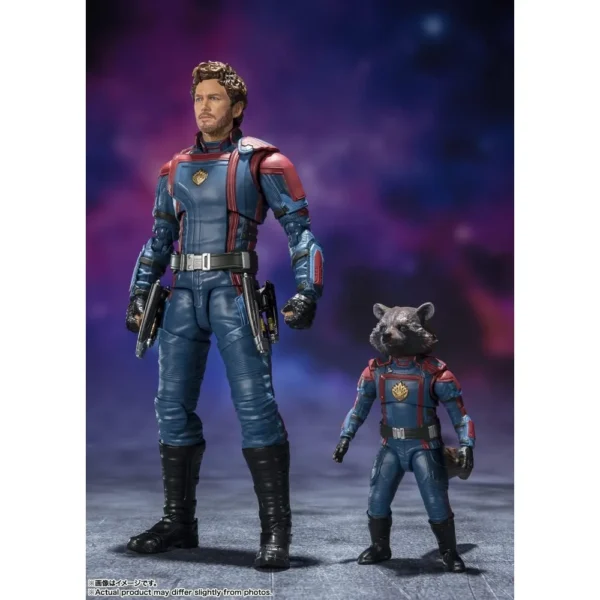 FIGURA STAR LORD AND ROCKET TAMASHII NATIONS