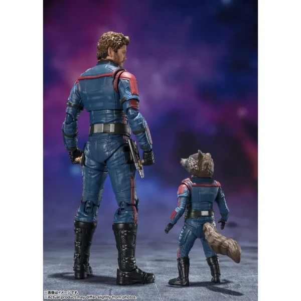 FIGURA STAR LORD AND ROCKET TAMASHII NATIONS