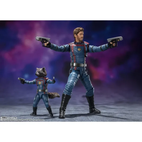 FIGURA STAR LORD AND ROCKET TAMASHII NATIONS
