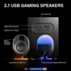 (REACONDICIONADO) PARLANTES BLUETOOTH 2.1 ARENA 7 STEELSERIES | NEGRO