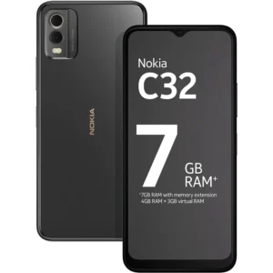 CELULAR NOKIA C32 64GB DIGITAL | CARBÓN