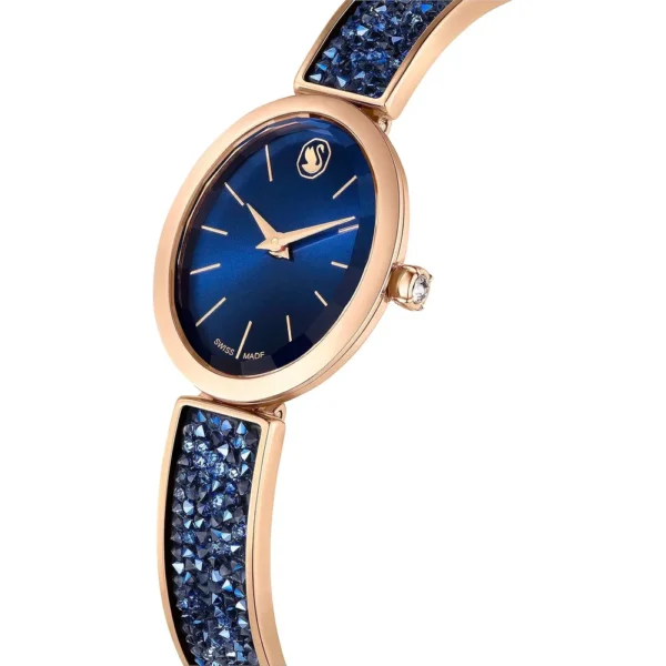 SWAROVSKI RELOJ CRYSTAL ROCK OVAL PARA MUJER | BLUE CRYSTAL ROCK