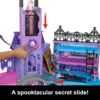 Monster High casa de muñecas, escuela embrujada con 7 áreas y más de 35 piezas
