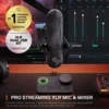 MICRÓFONO XLR ALIAS PRO KIT STEELSERIES | NEGRO