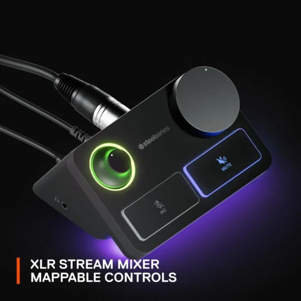 MICRÓFONO XLR ALIAS PRO KIT STEELSERIES | NEGRO