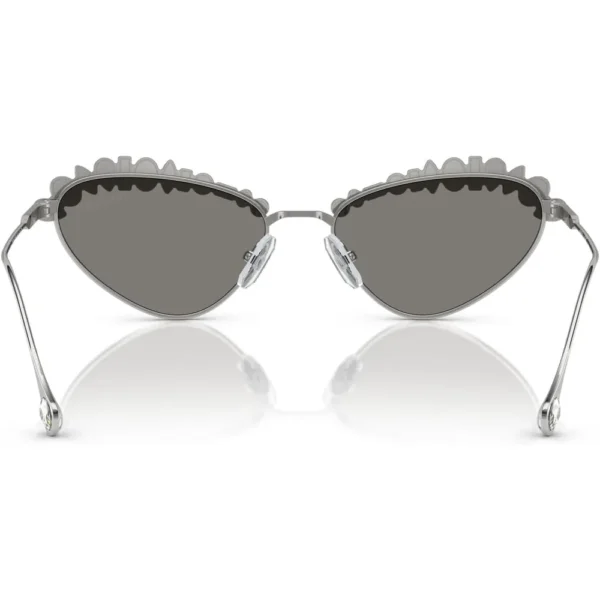 SWAROVSKI LENTES DE SOL OVAL SK7009 55 MM MUJER | SILVER/LIGHT GREY MIRRORED SILVER