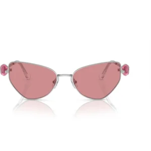 SWAROVSKI LENTES DE SOL MARIPOSA SK7003 57 MM MUJER | SILVER/PINK