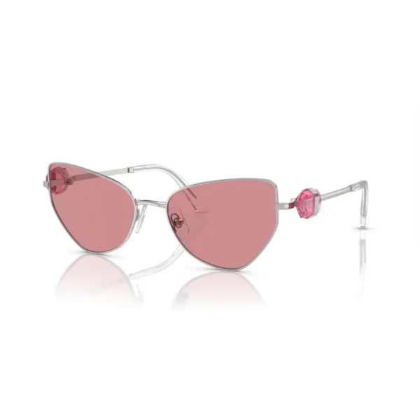 SWAROVSKI LENTES DE SOL MARIPOSA SK7003 57 MM MUJER | SILVER/PINK