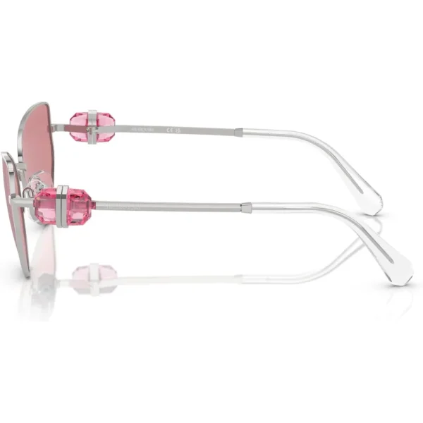 SWAROVSKI LENTES DE SOL MARIPOSA SK7003 57 MM MUJER | SILVER/PINK