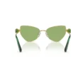 SWAROVSKI LENTES DE SOL MARIPOSA SK7003 57 MM MUJER | GOLD/DARK GREEN