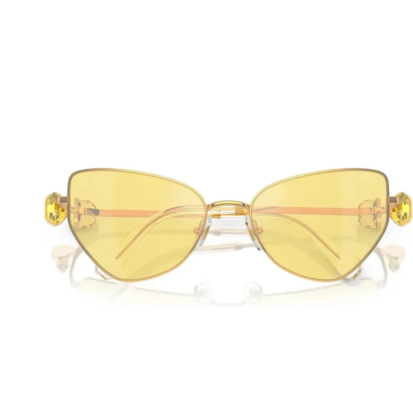 SWAROVSKI LENTES DE SOL MARIPOSA SK7003 57 MM MUJER | GOLD/YELLOW MIRRORED SILVER