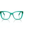 SWAROVSKI MONTURA CUADRADO SK2008 53 MM MUJER | CRYSTAL GREEN/DEMO LENS