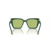 SWAROVSKI LENTES DE SOL CUADRADO SK6013 54 MM MUJER | GREEN/LIGHT GREEN MIRRORED SILVER