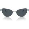 SWAROVSKI LENTES DE SOL MARIPOSA SK7003 57 MM MUJER | SILVER/DARK GREY